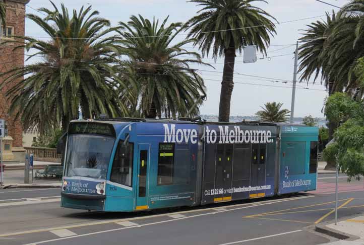 Yarra Trams Combino Bank of Melbourne 3534